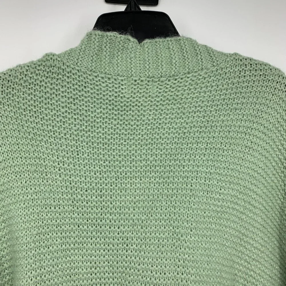 a.n.a Cardigan Green Button Down V Neck Long Sleeve NWT - Picture 8 of 9